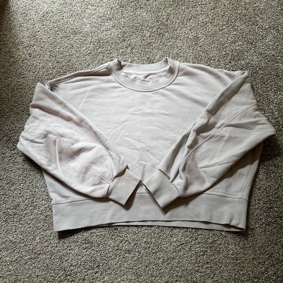 lululemon athletica Tops - Lululemon Cropped Crewneck